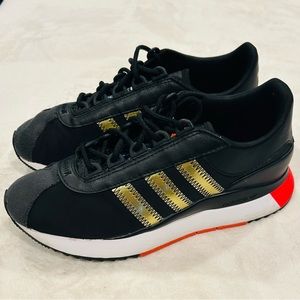 adidas Womens Sl Andridge Lace Up Sneakers Shoes Casual - Black